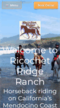 Mobile Screenshot of horse-vacation.com